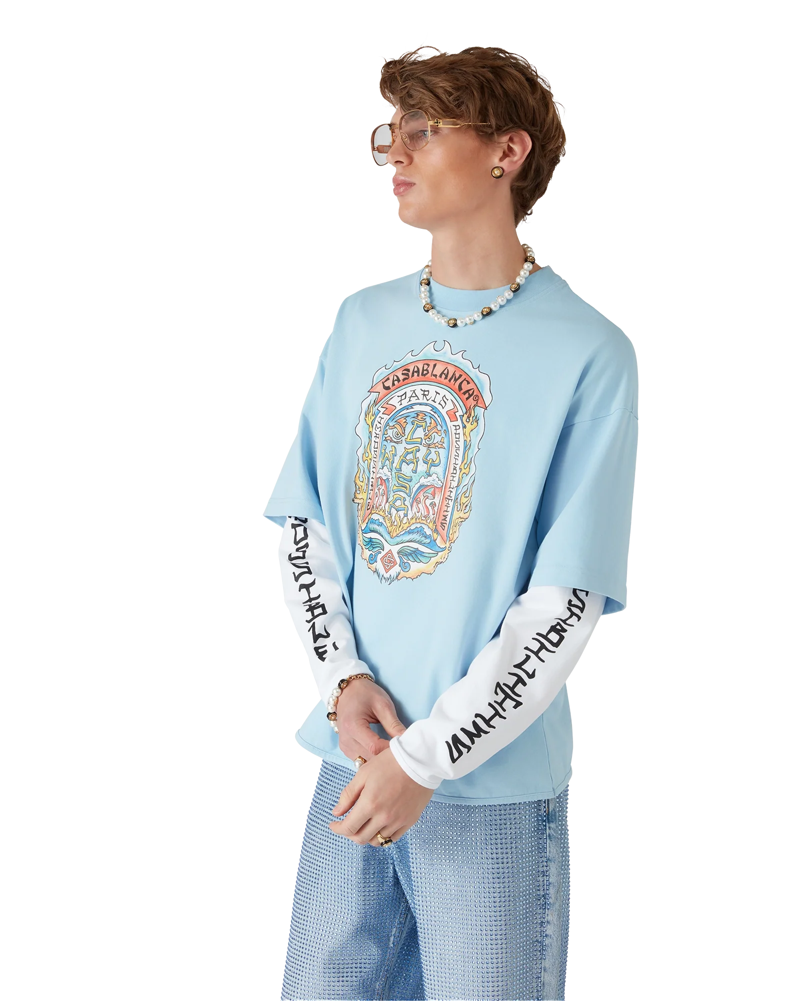 Casa Way Skate Double Layer T-Shirt