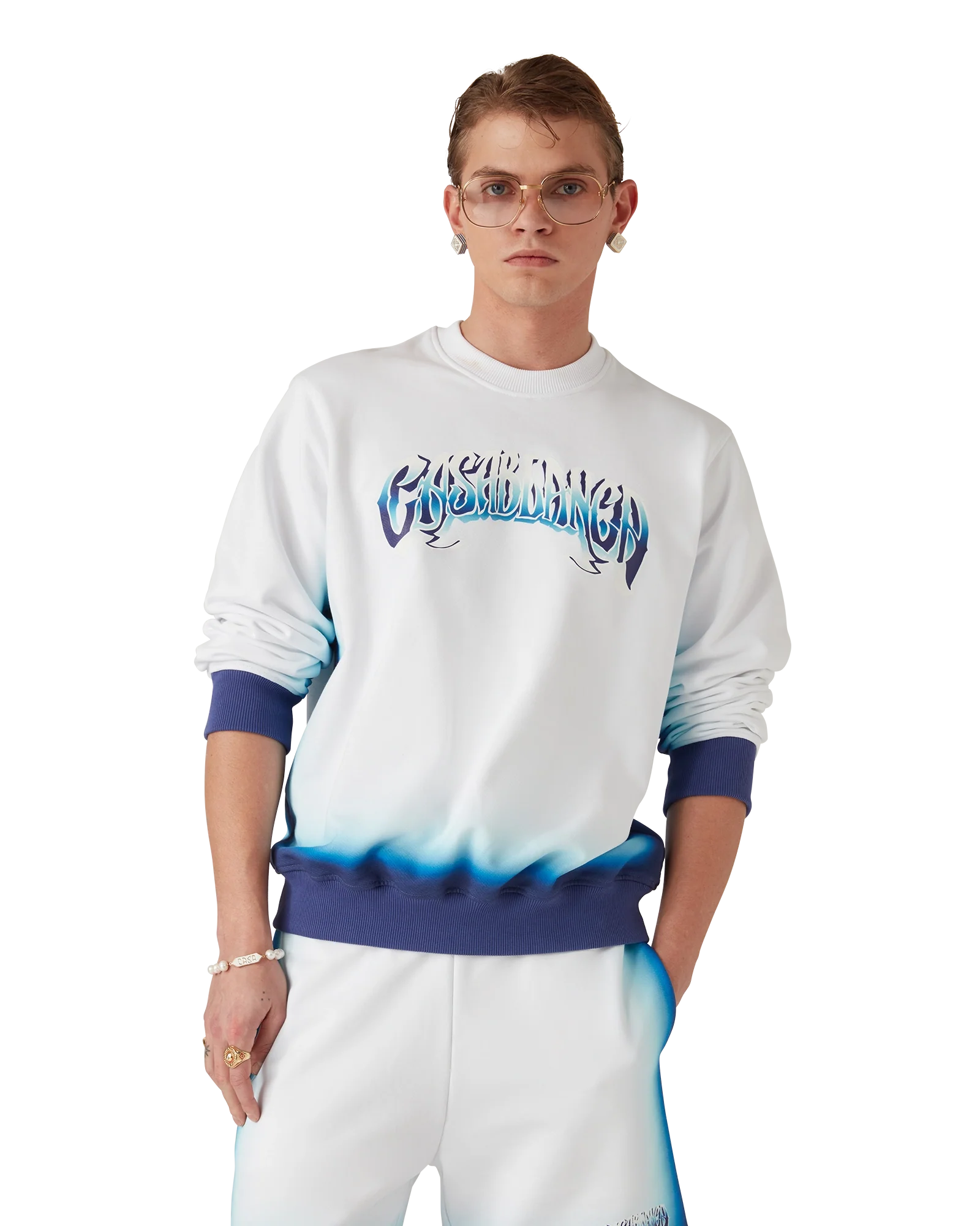 Blue Fade Sweatshirt
