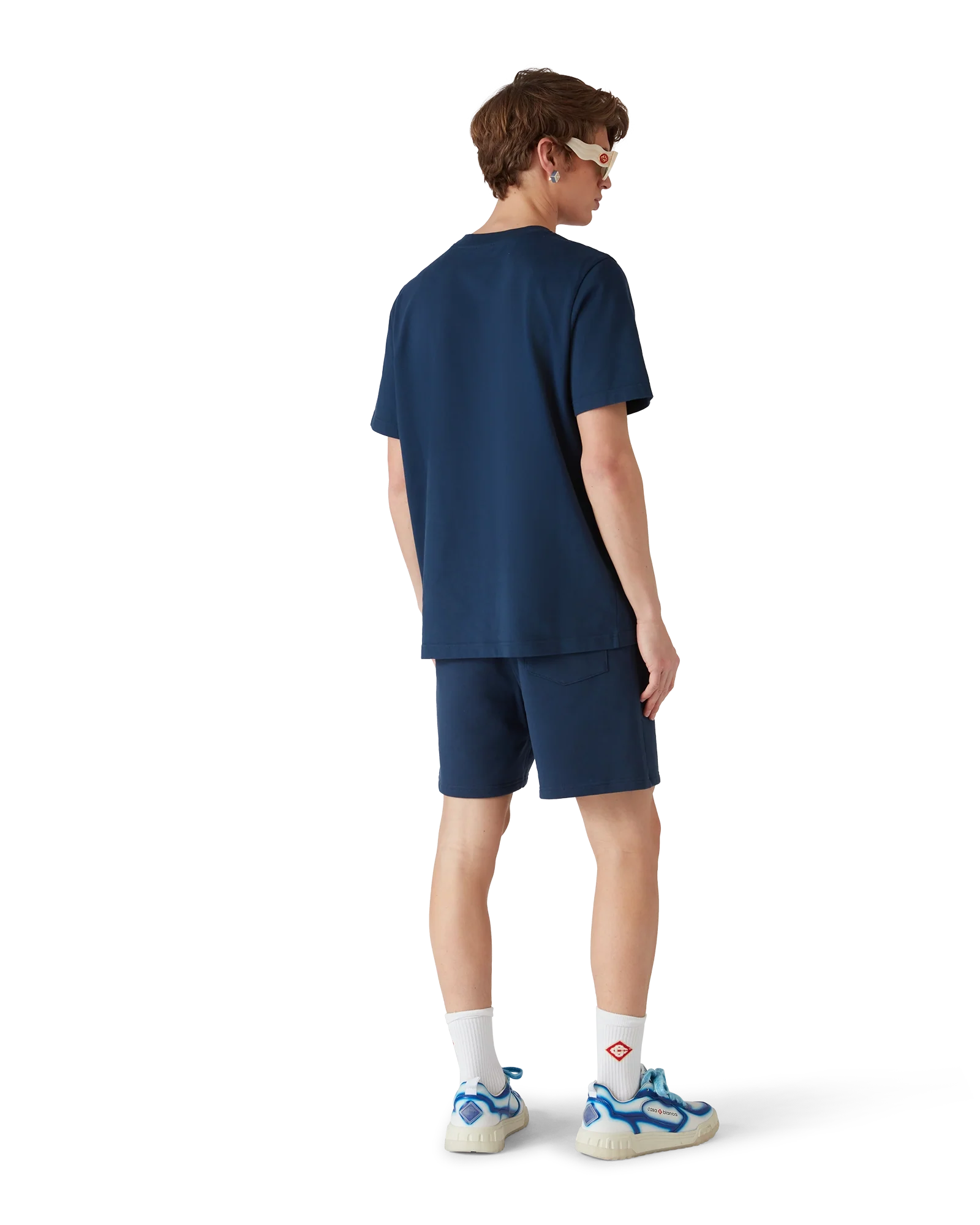 Navy Diamond Logo Short Sleeve T-Shirt