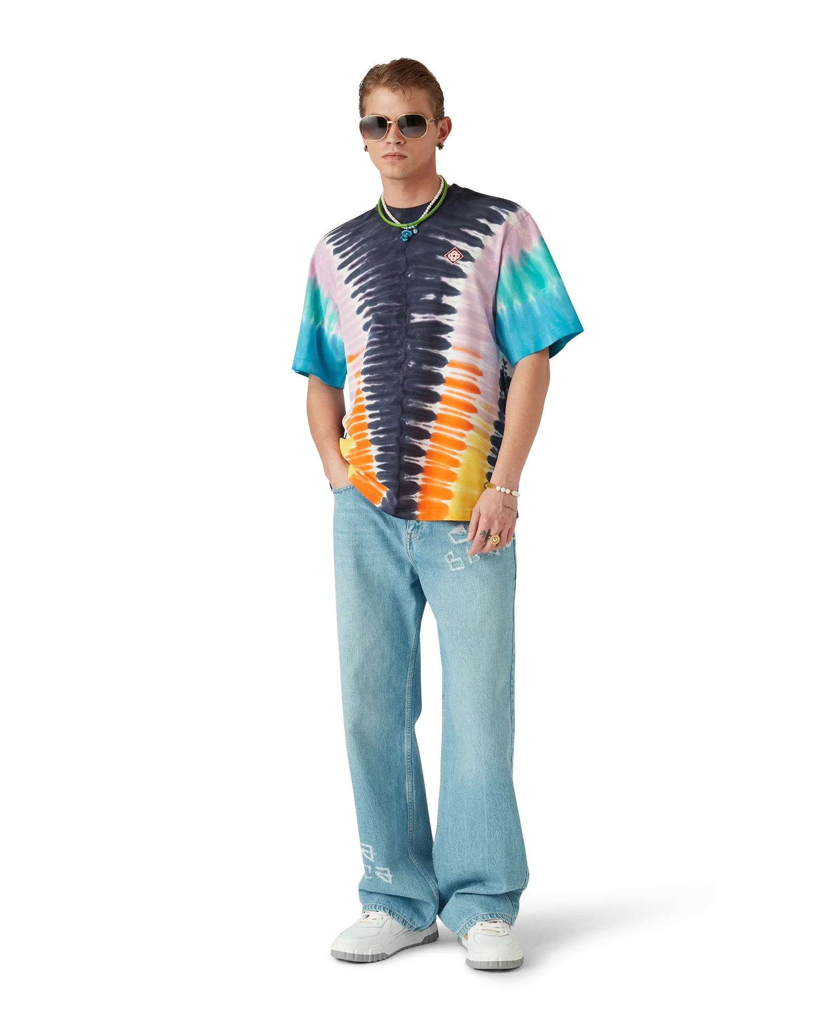 Gradient Tie Dye Short Sleeve T-Shirt