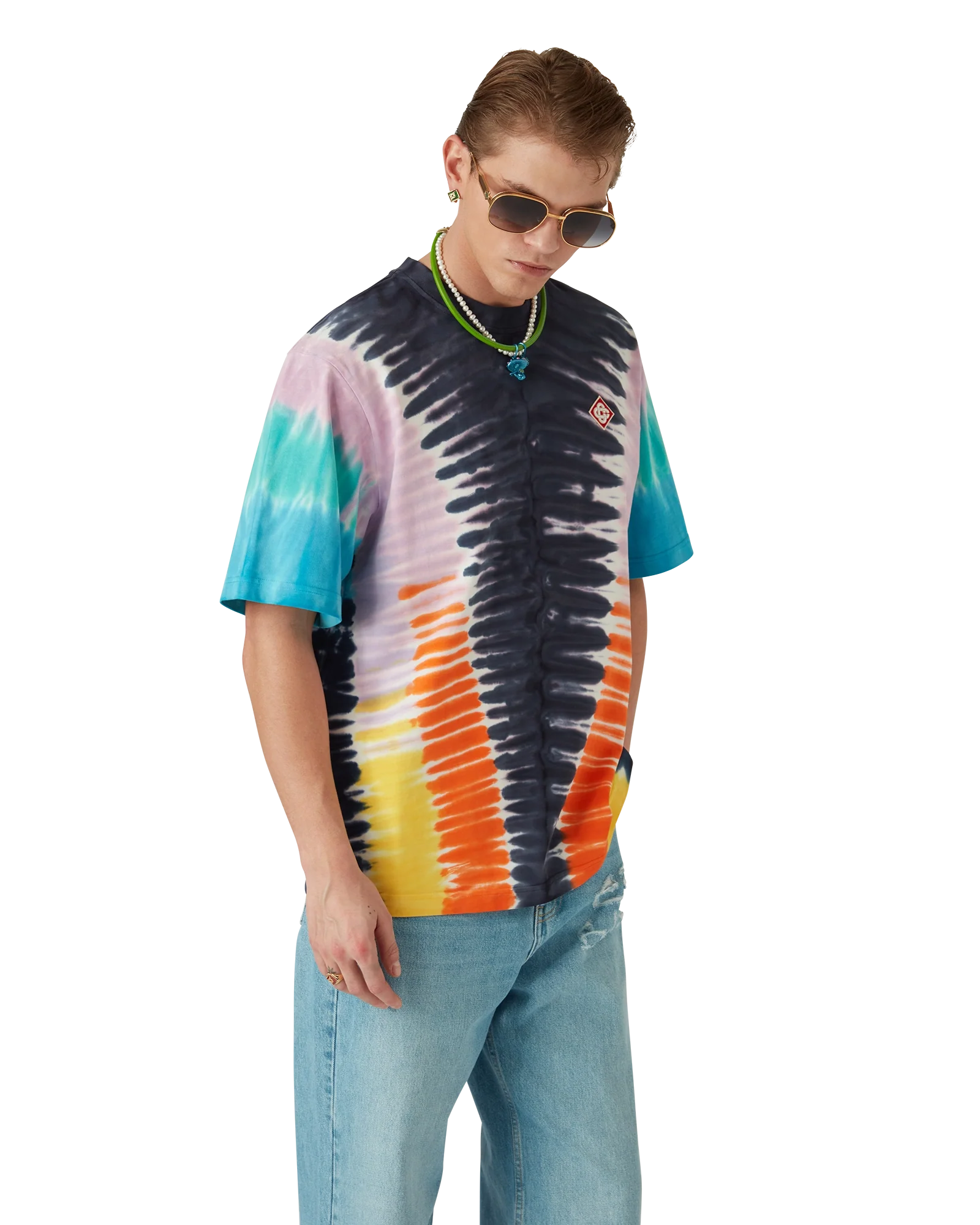 Gradient Tie Dye Short Sleeve T-Shirt