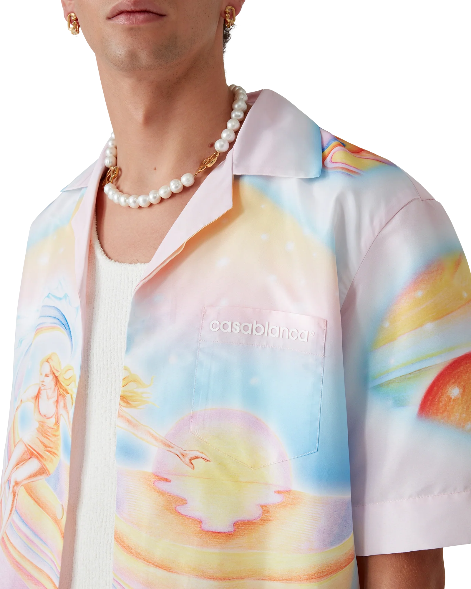 Psychedelic Nirvana Swim Shirt