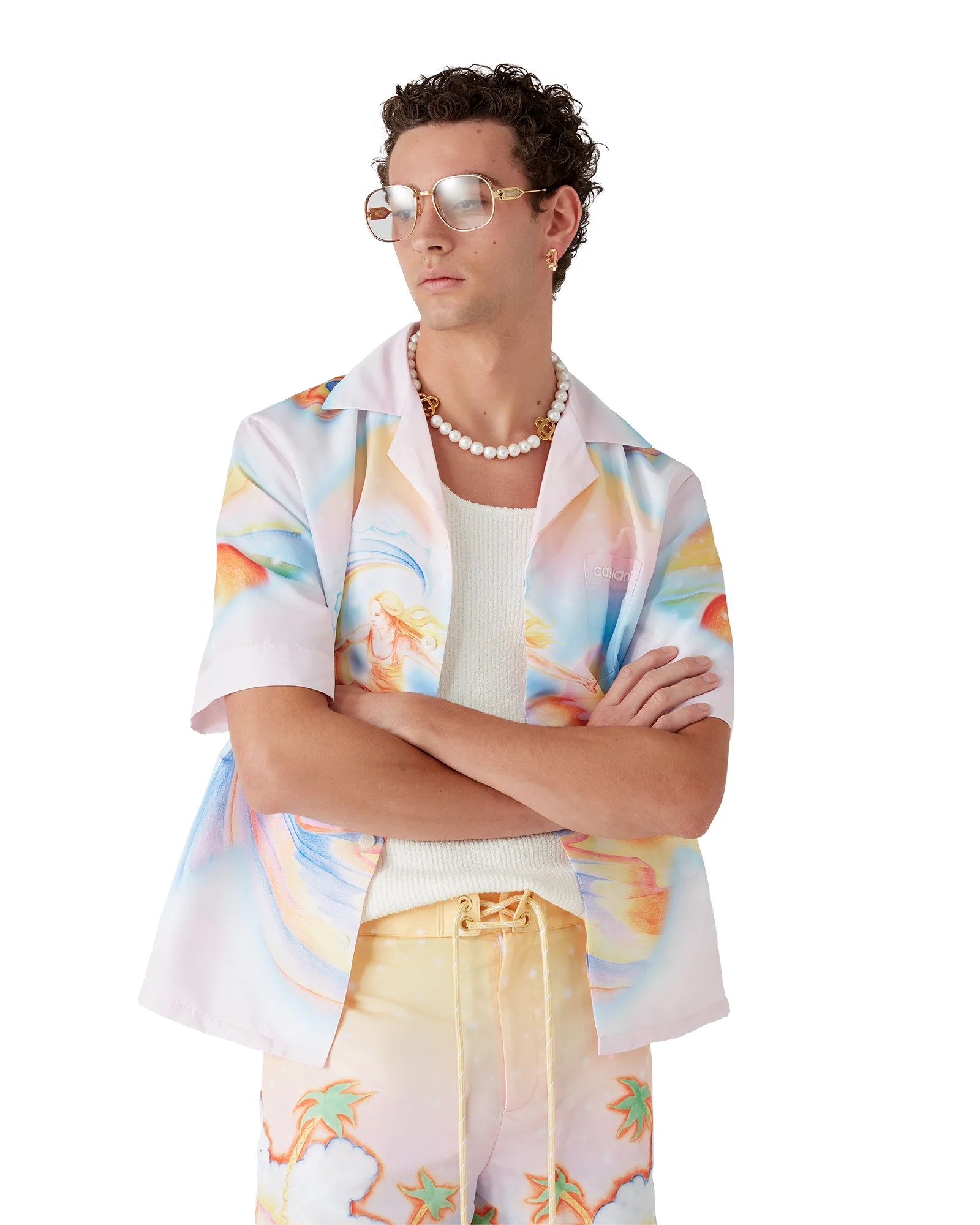 Psychedelic Nirvana Swim Shirt