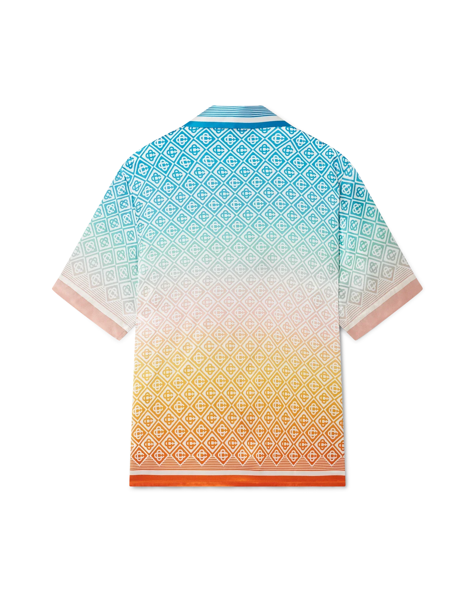 Gradient Monogram Silk Shirt