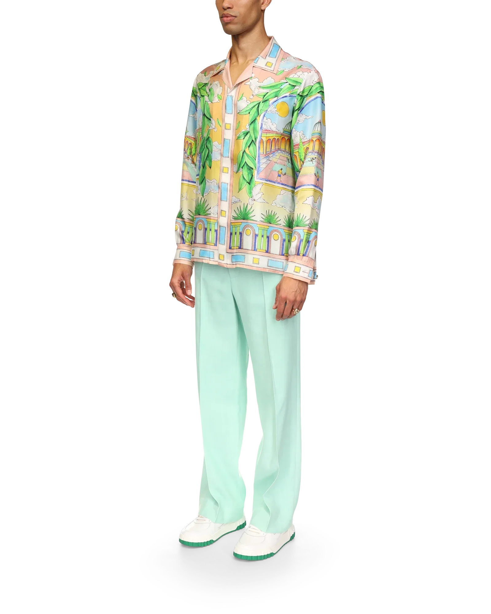 Paysage Ideal Silk Shirt