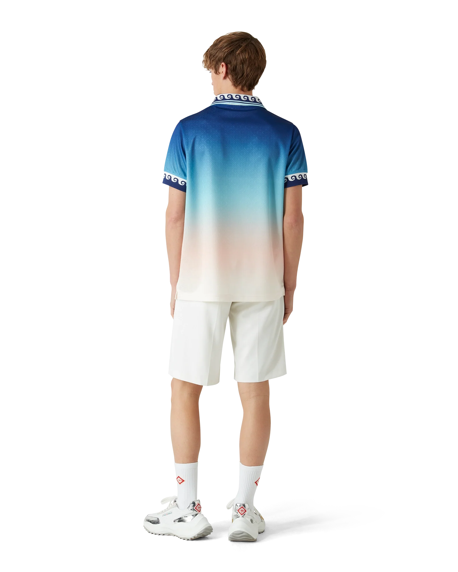 Jacquard Gradient Football Shirt