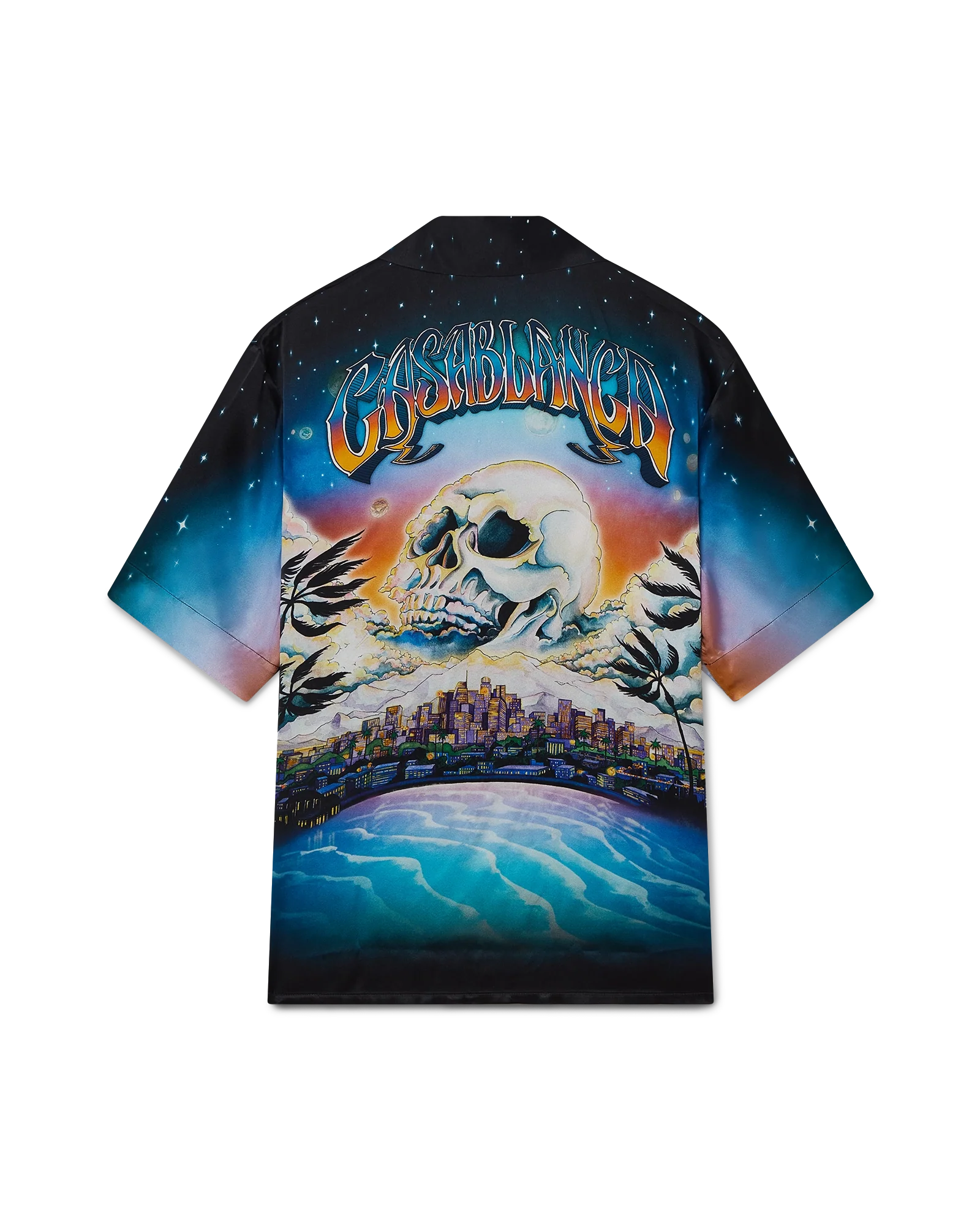 La Prémonition Short Sleeve Silk Shirt