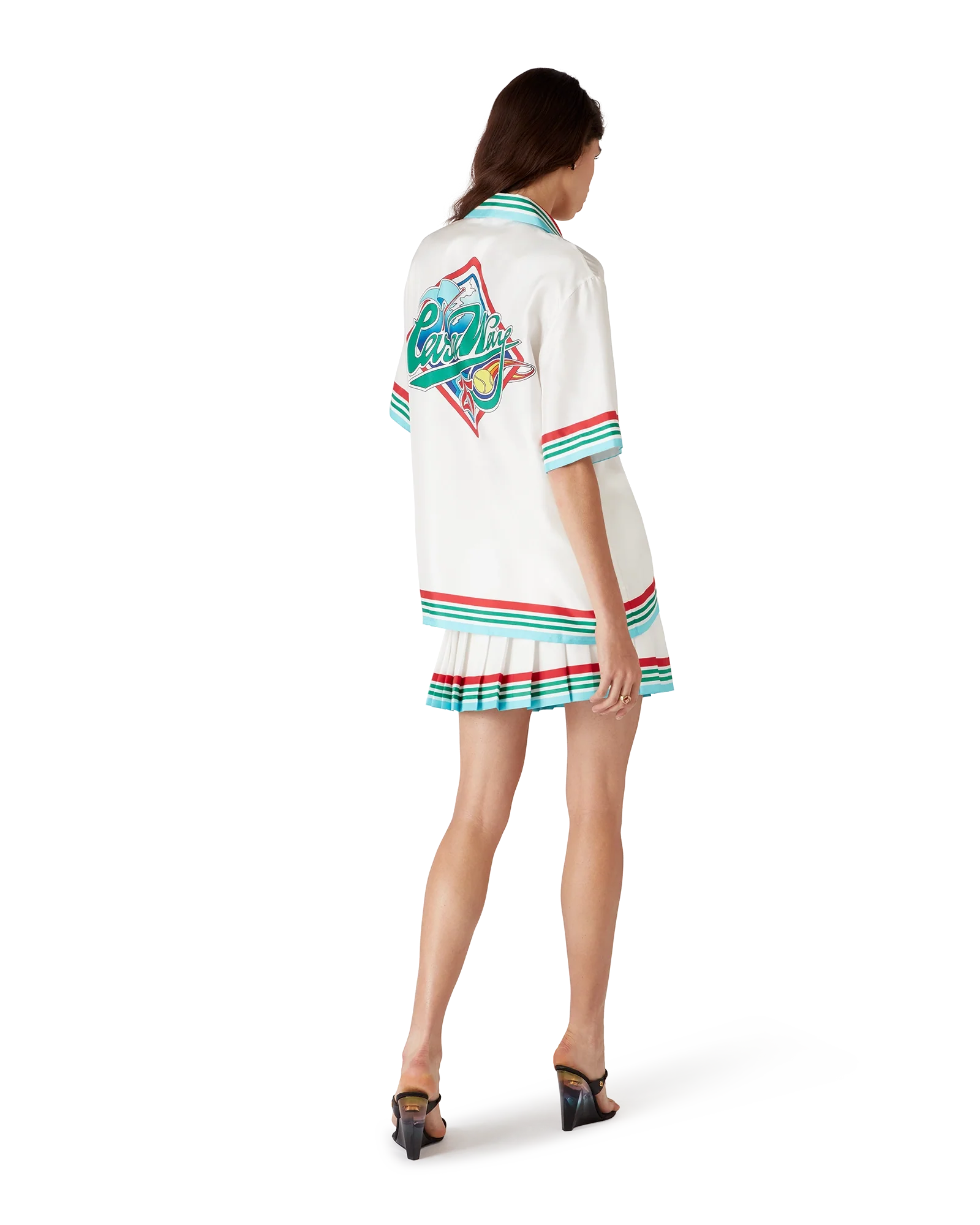 Casa Way World Series Short Sleeve Silk Shirt