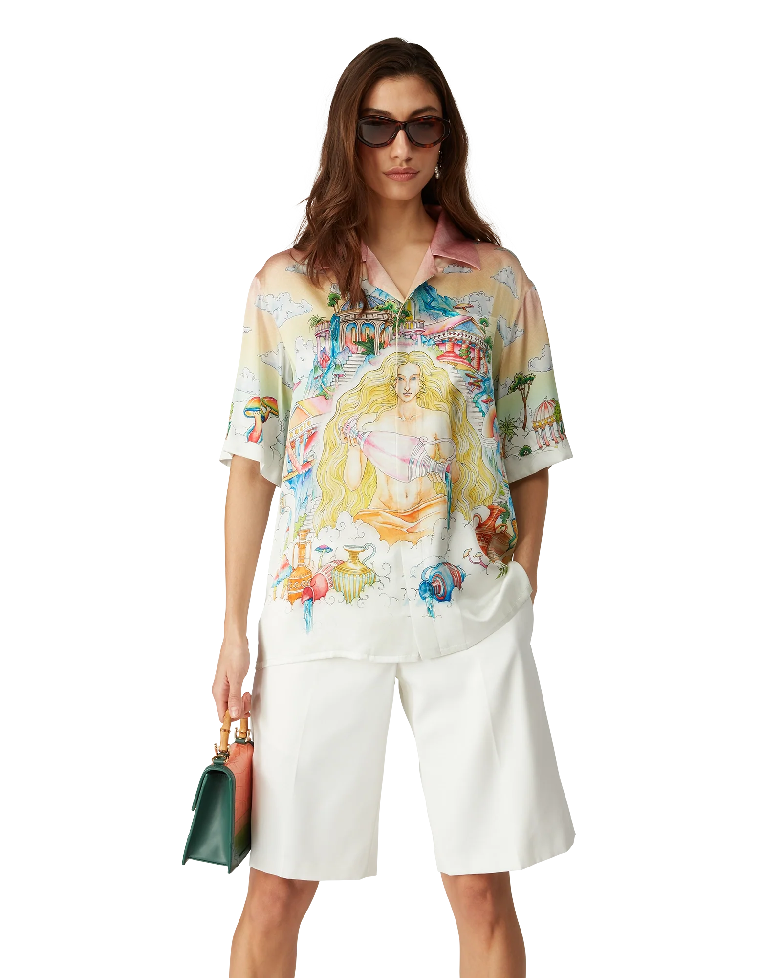 The Road To Knowledge Short Sleeve Silk Shirt