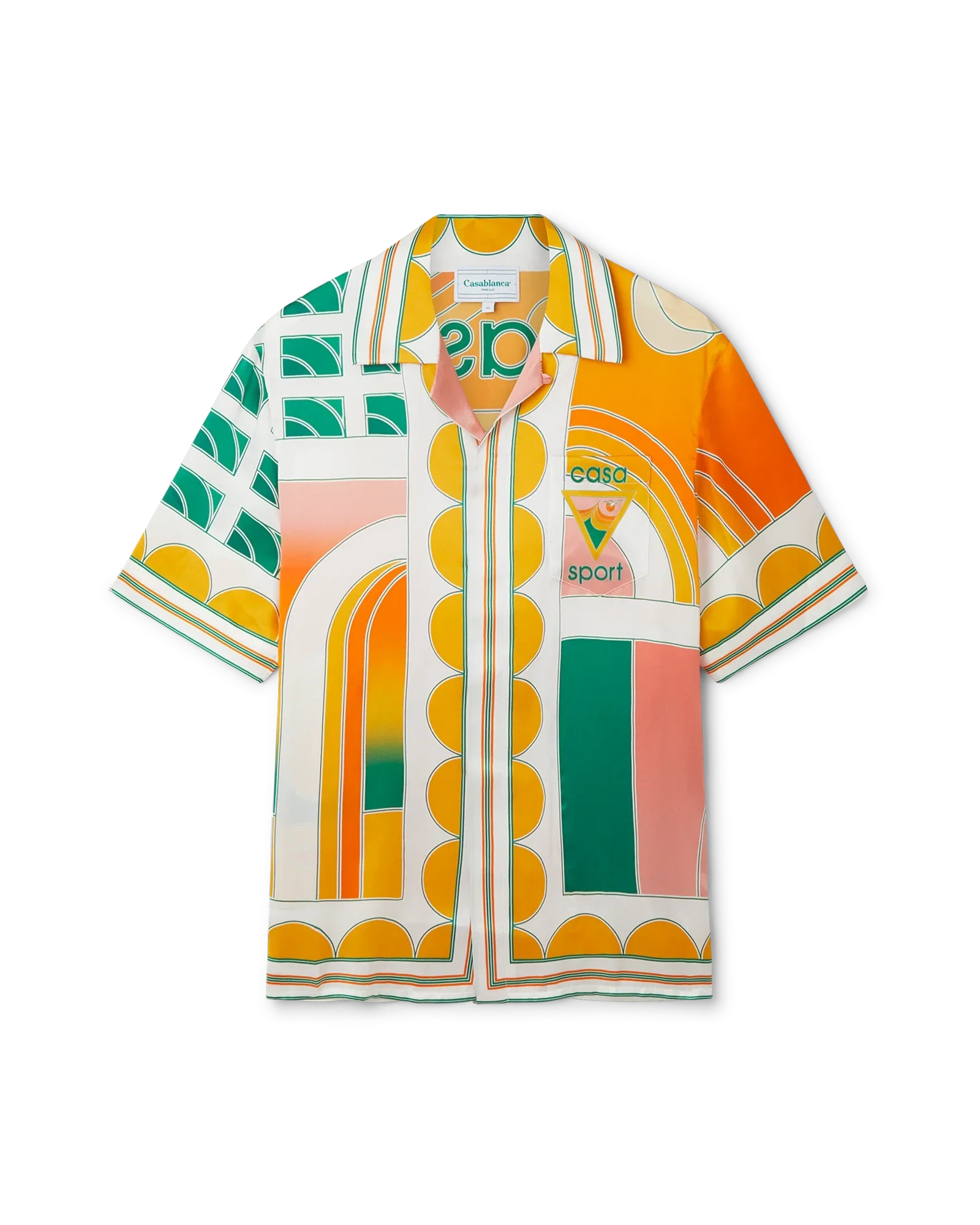 Summer Court Silk Shirt