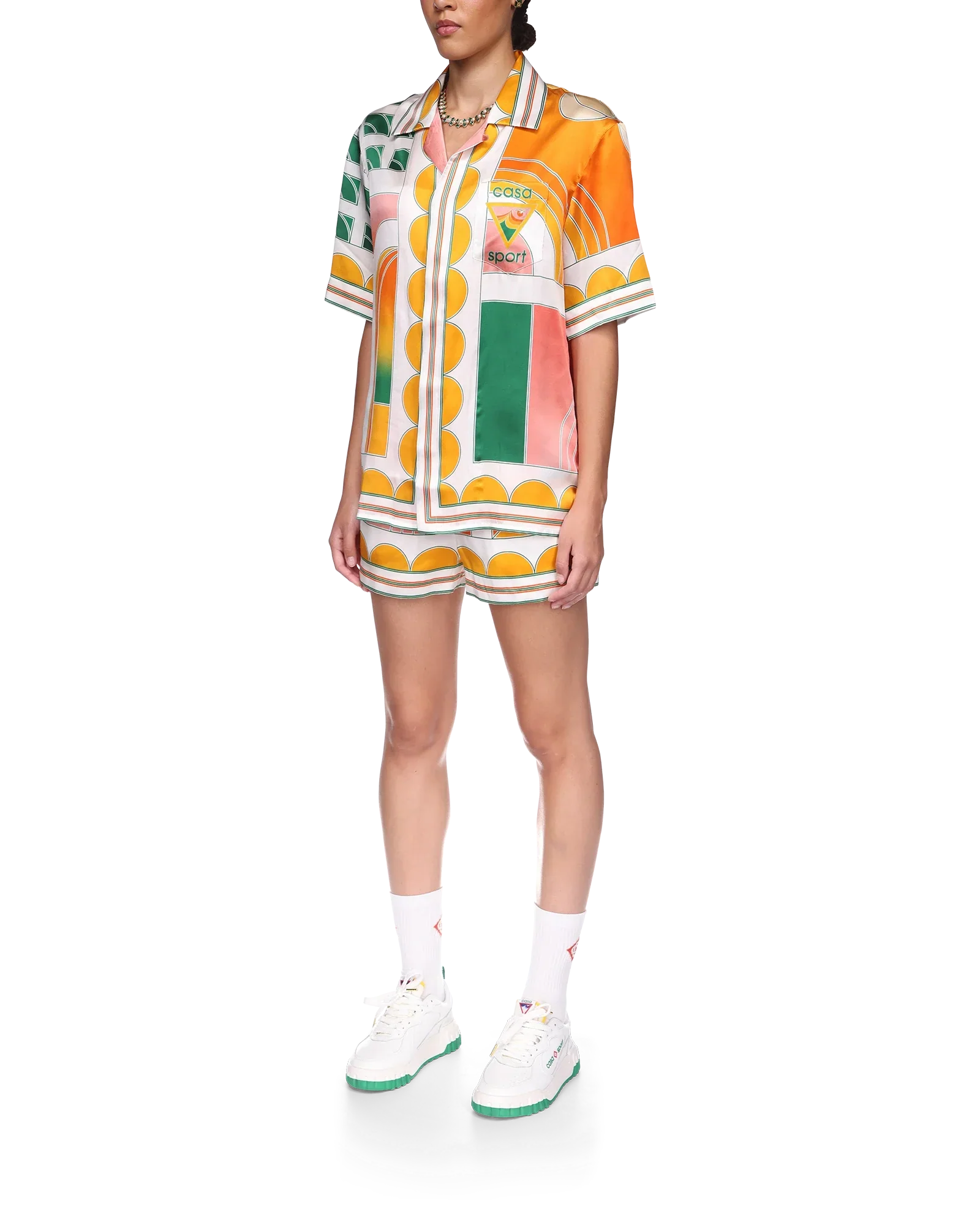 Summer Court Silk Shirt