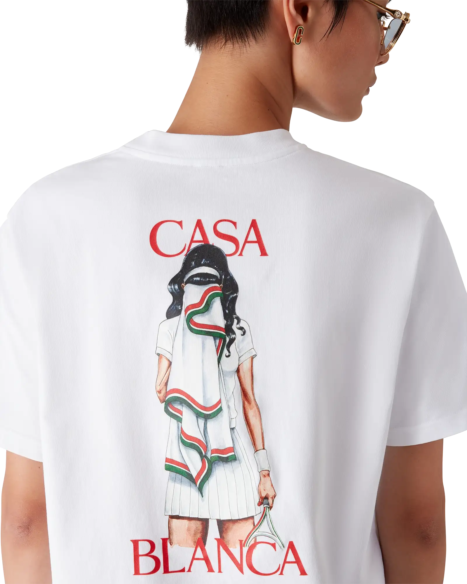 Tennis Girl Short Sleeve T-Shirt