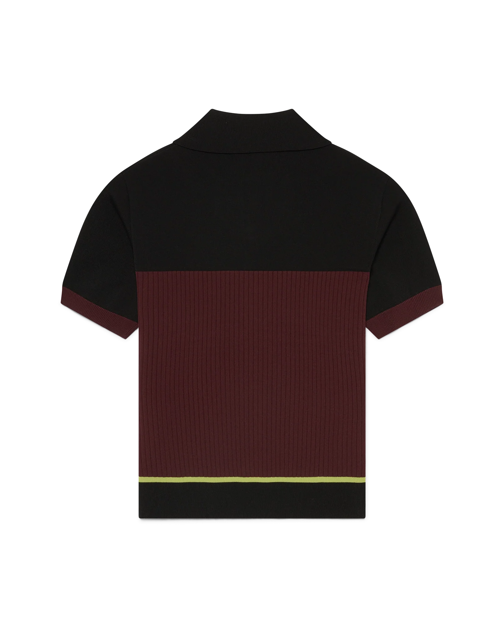 Striped Short Sleeve Polo Shirt