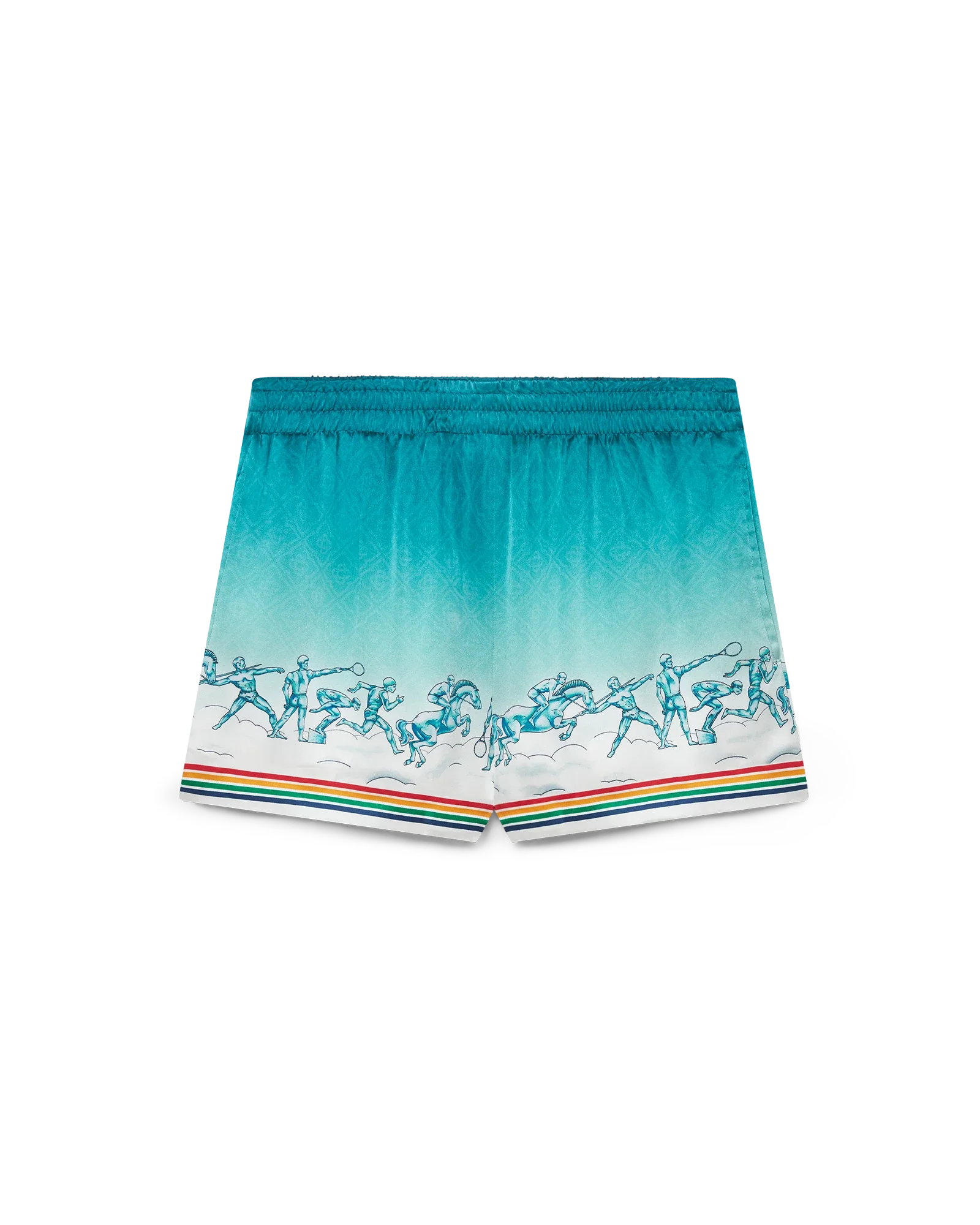 La Déesse Du Stade Silk Shorts