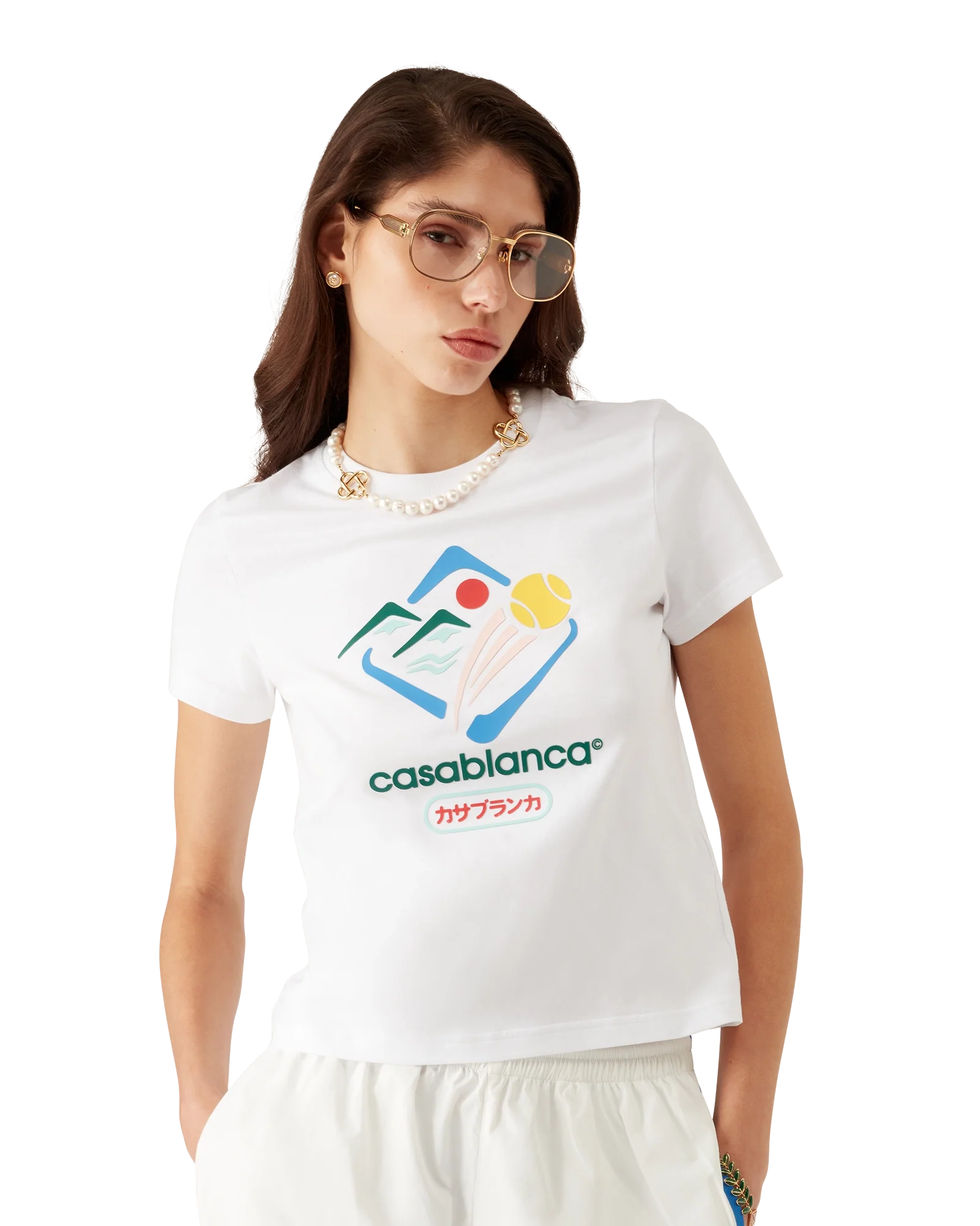 Montagne Sportif Cropped T-Shirt