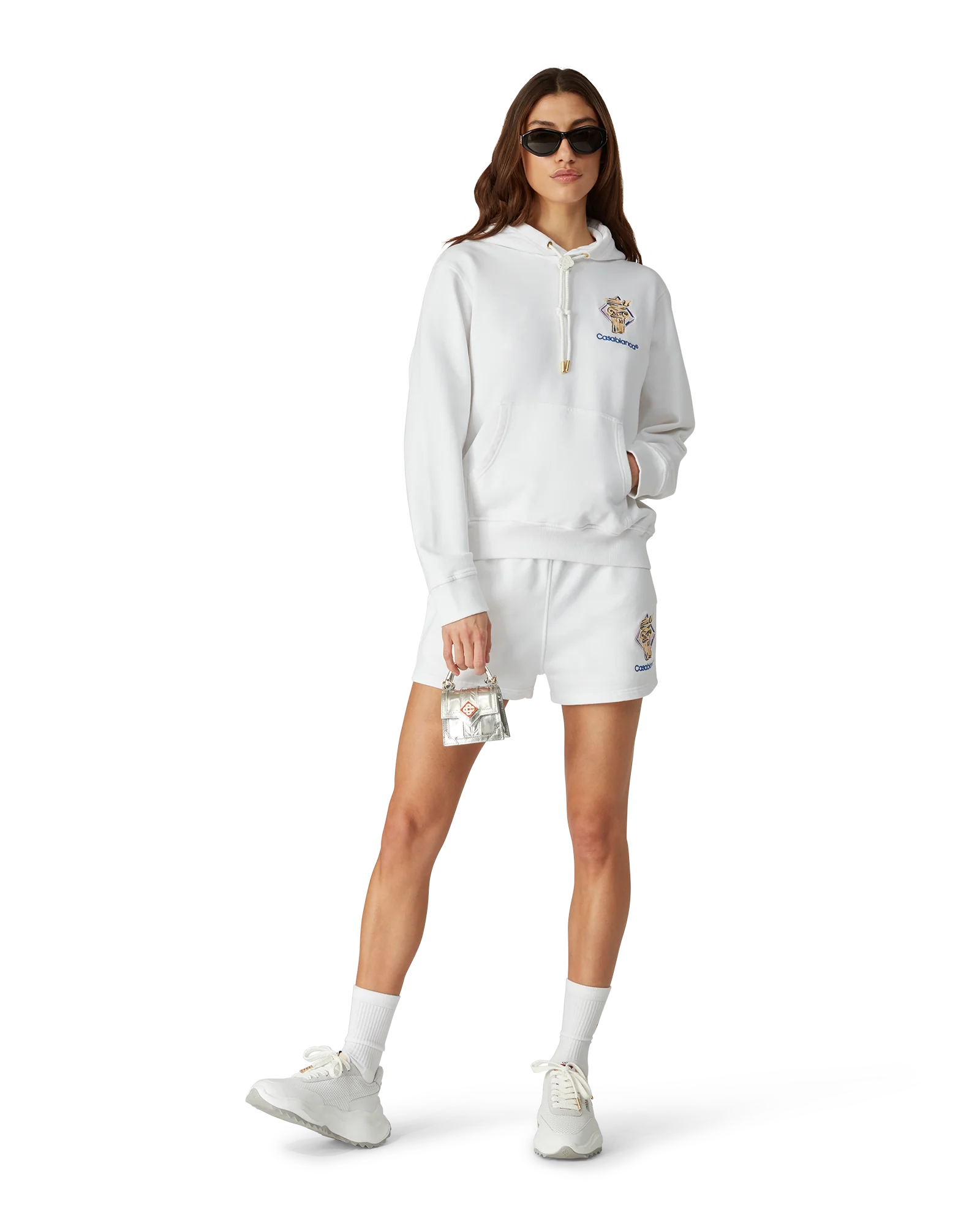 Diamond Column Sweatshorts