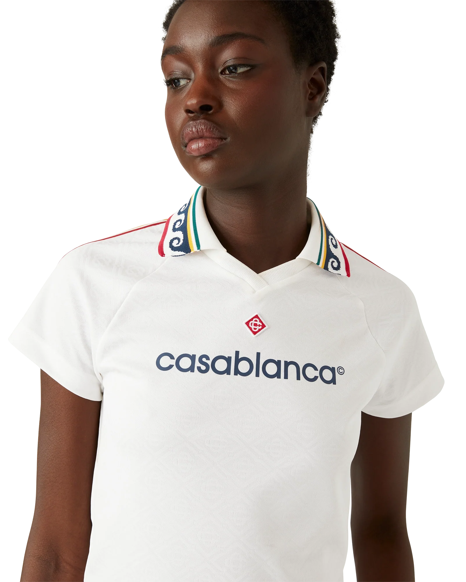 Jacquard Monogram Football Shirt