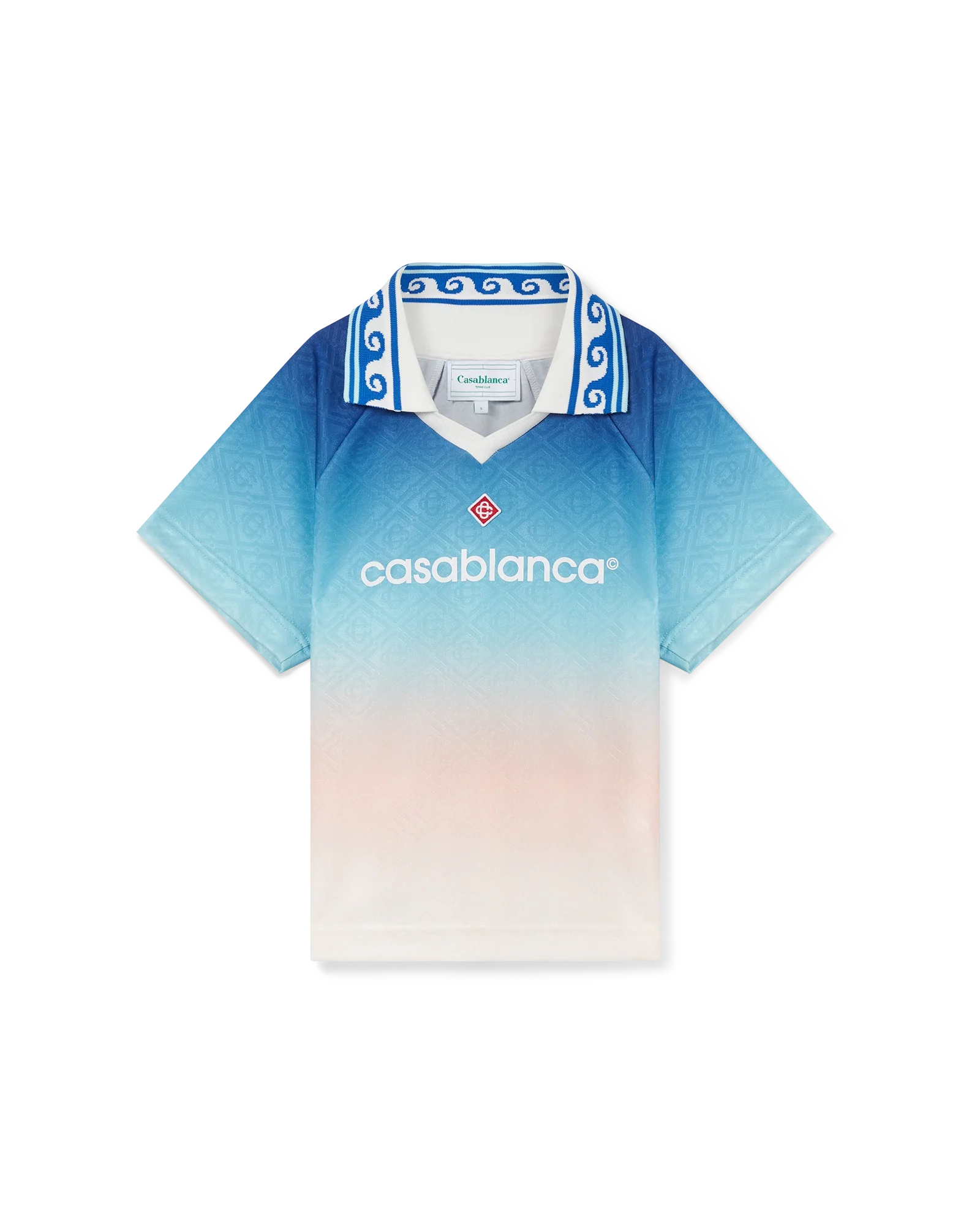 Jacquard Monogram Football Shirt