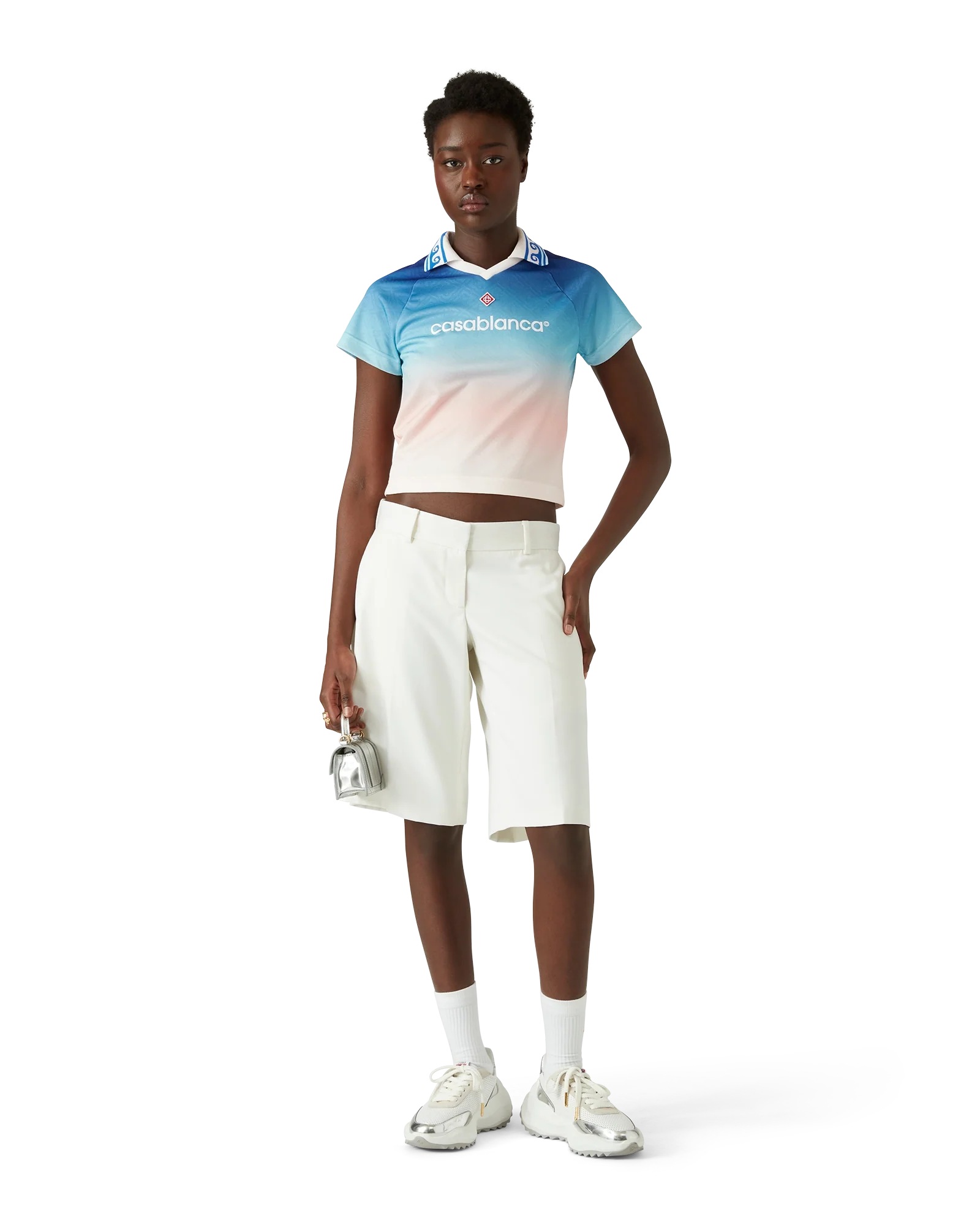 Jacquard Monogram Football Shirt