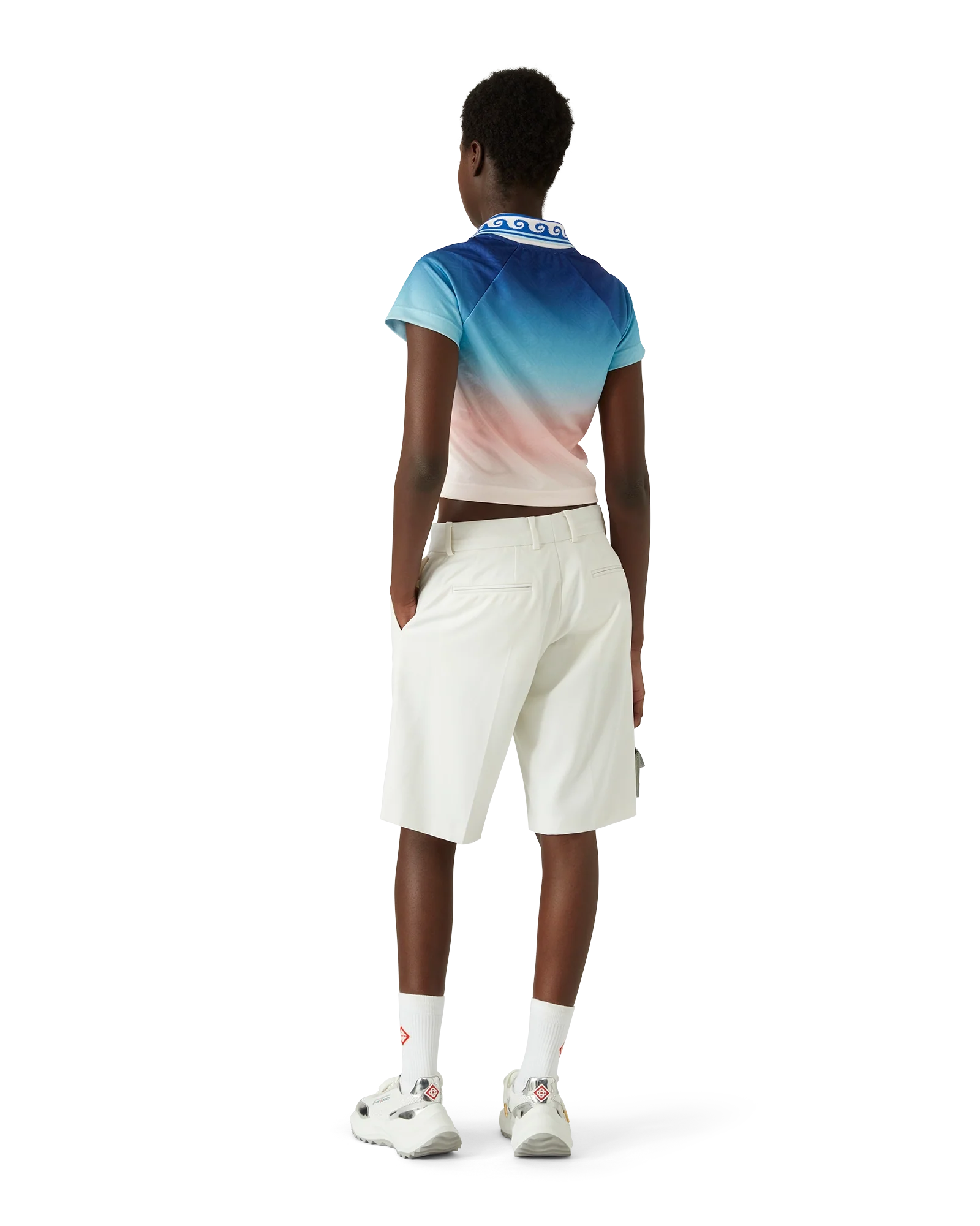 Jacquard Monogram Football Shirt