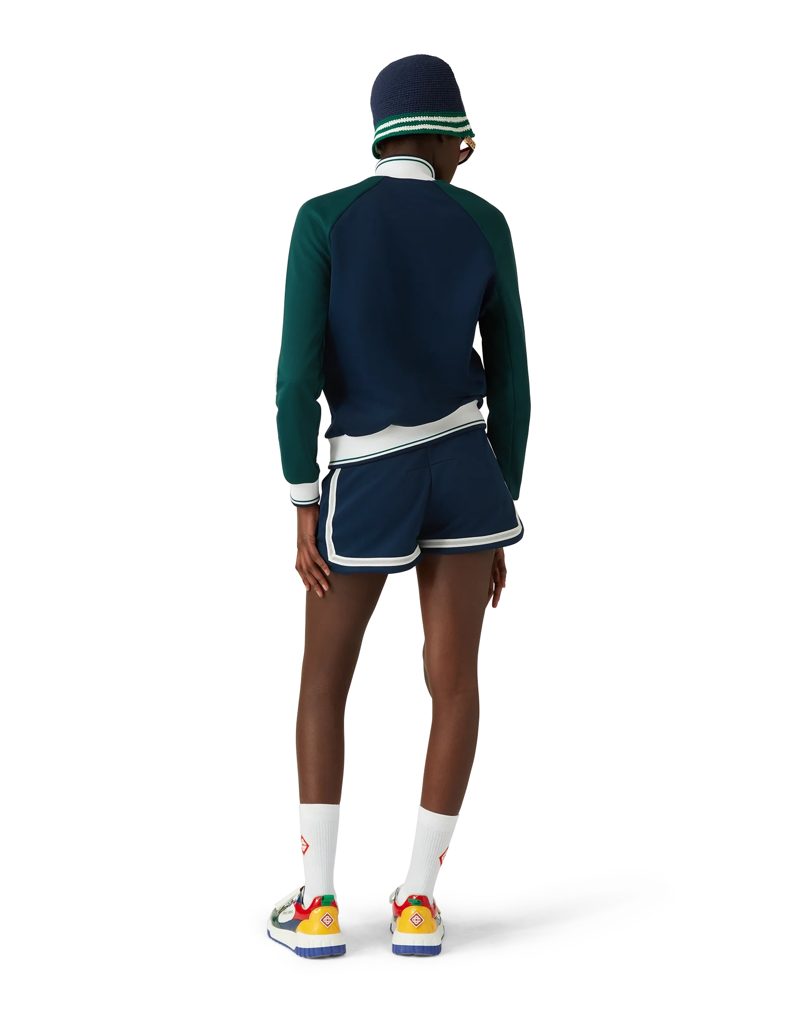 Mesh Tape Running Shorts