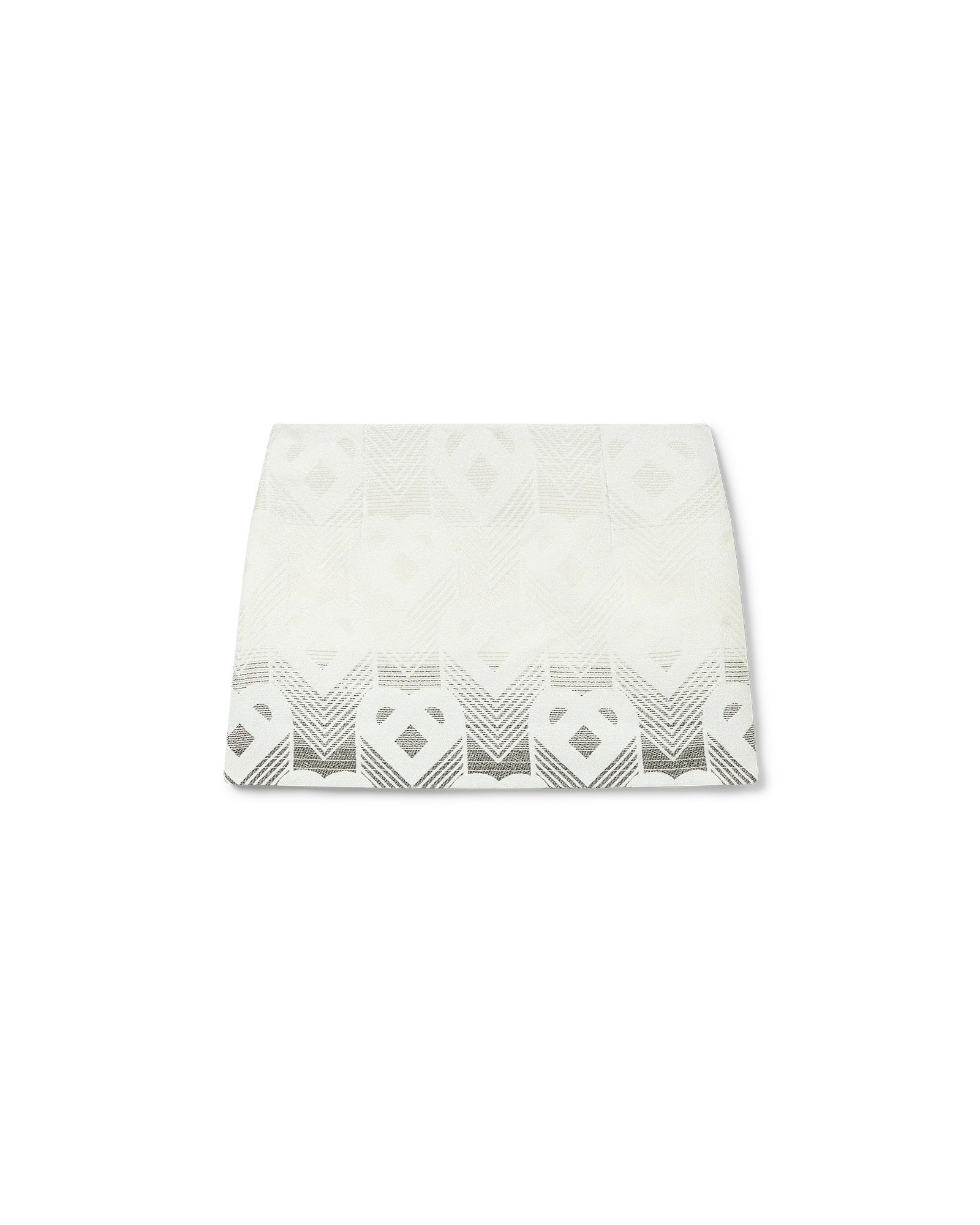 Gradient Heart Monogram Towelling Mini Skirt