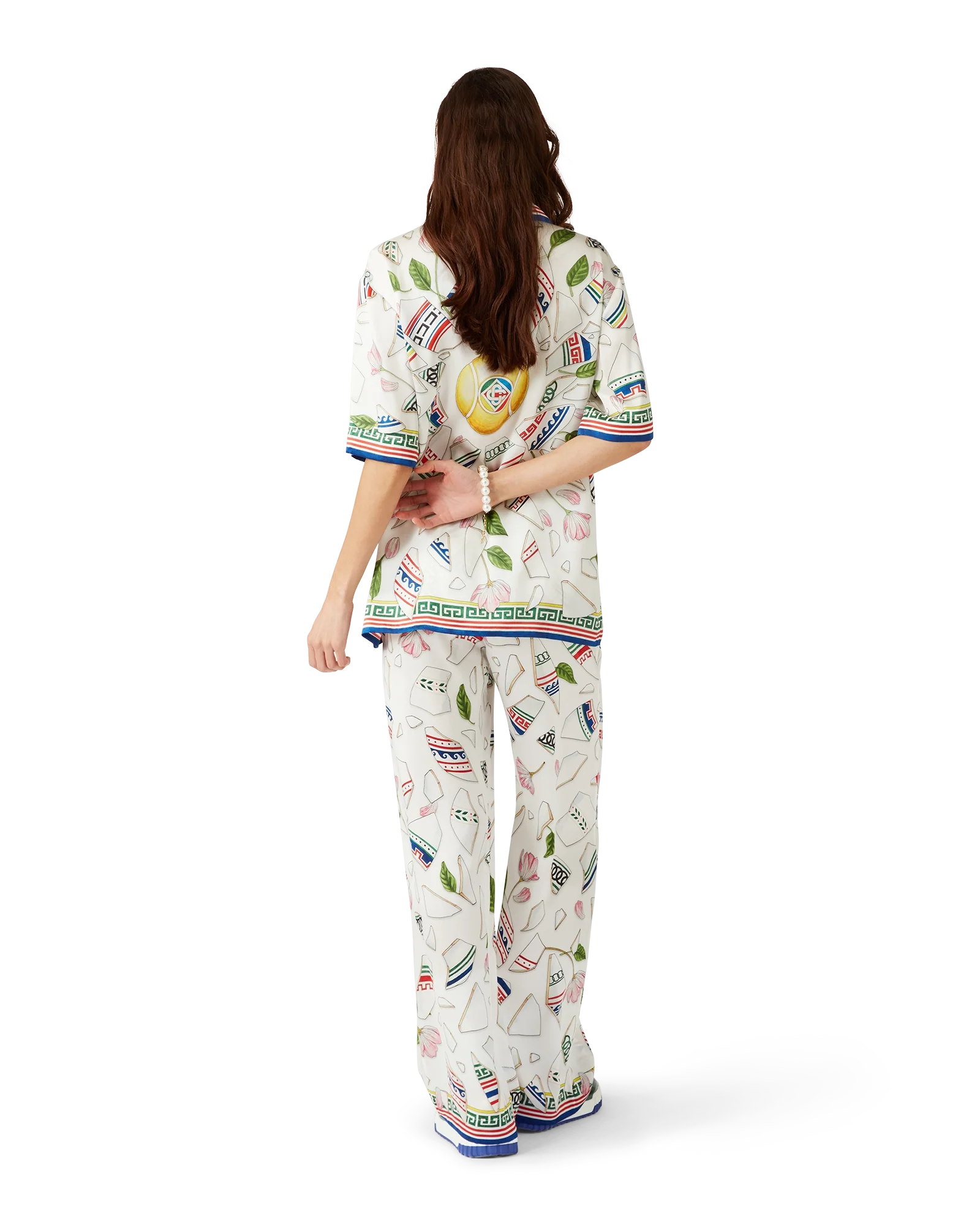 Le Vase Brise Silk Trousers