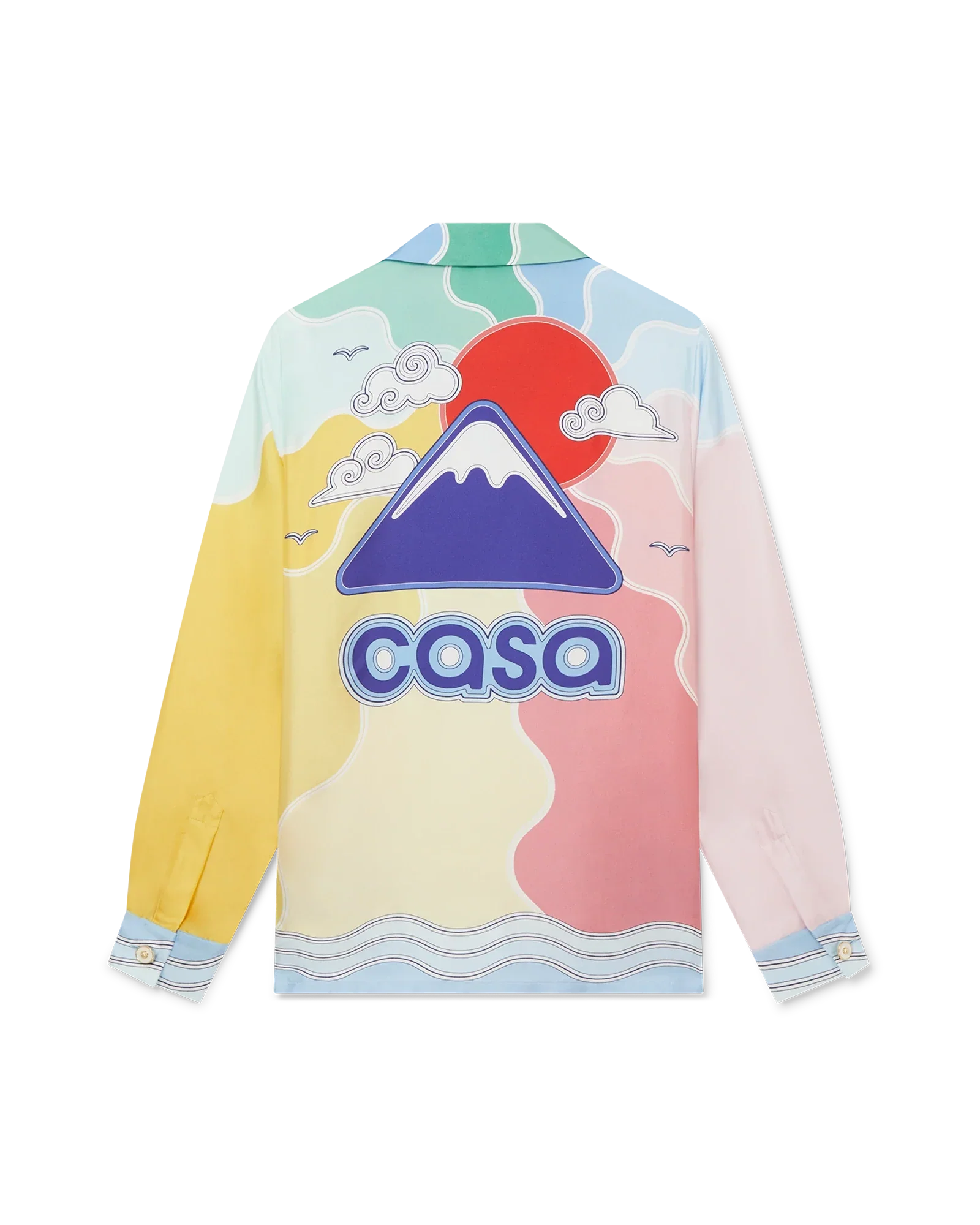 Soleil Levant Silk Shirt