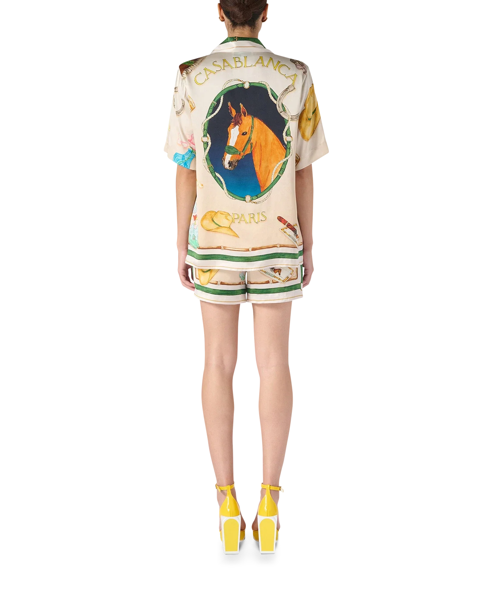 L'Ecurie Blanche Silk Shirt