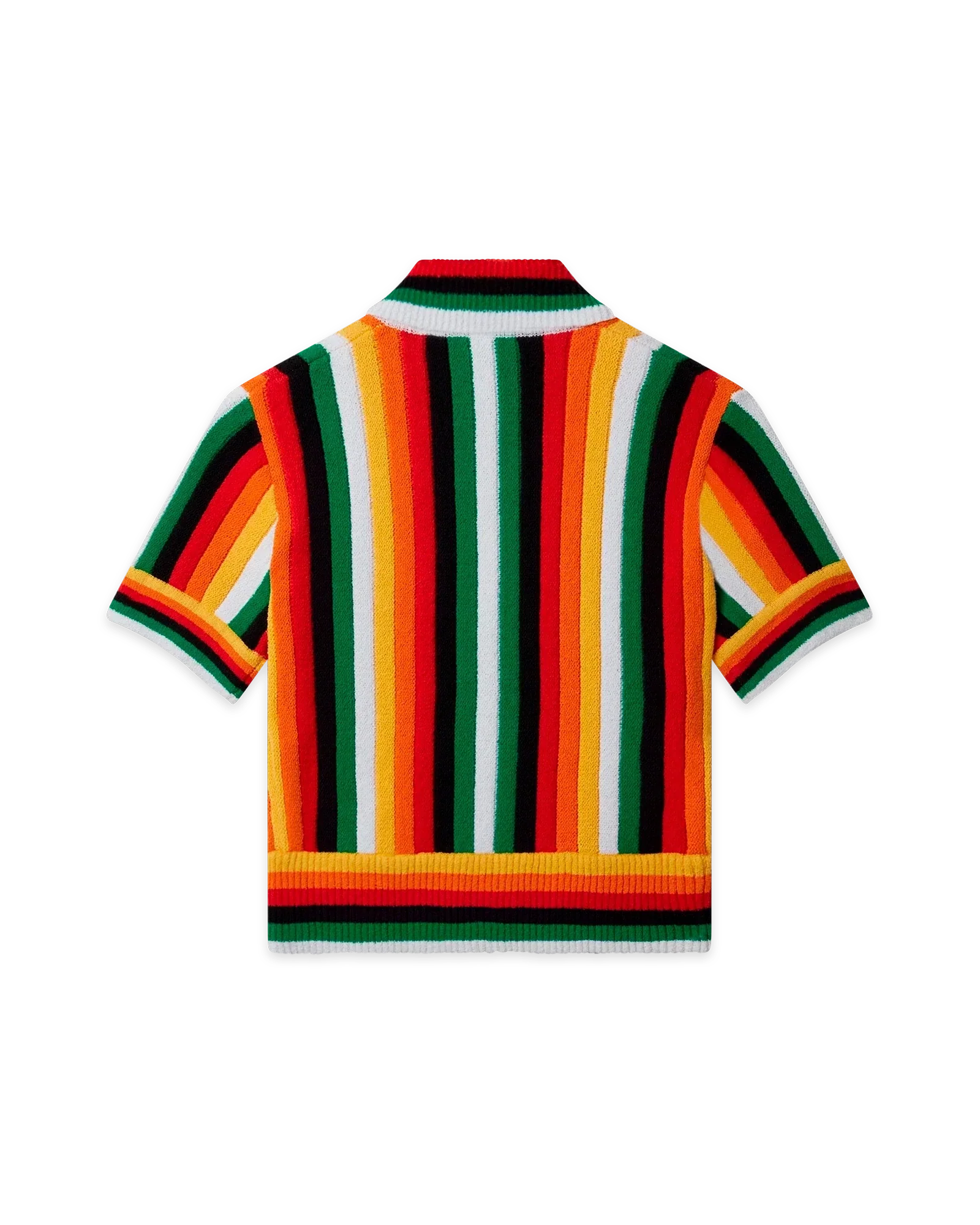 Striped Towelling Top