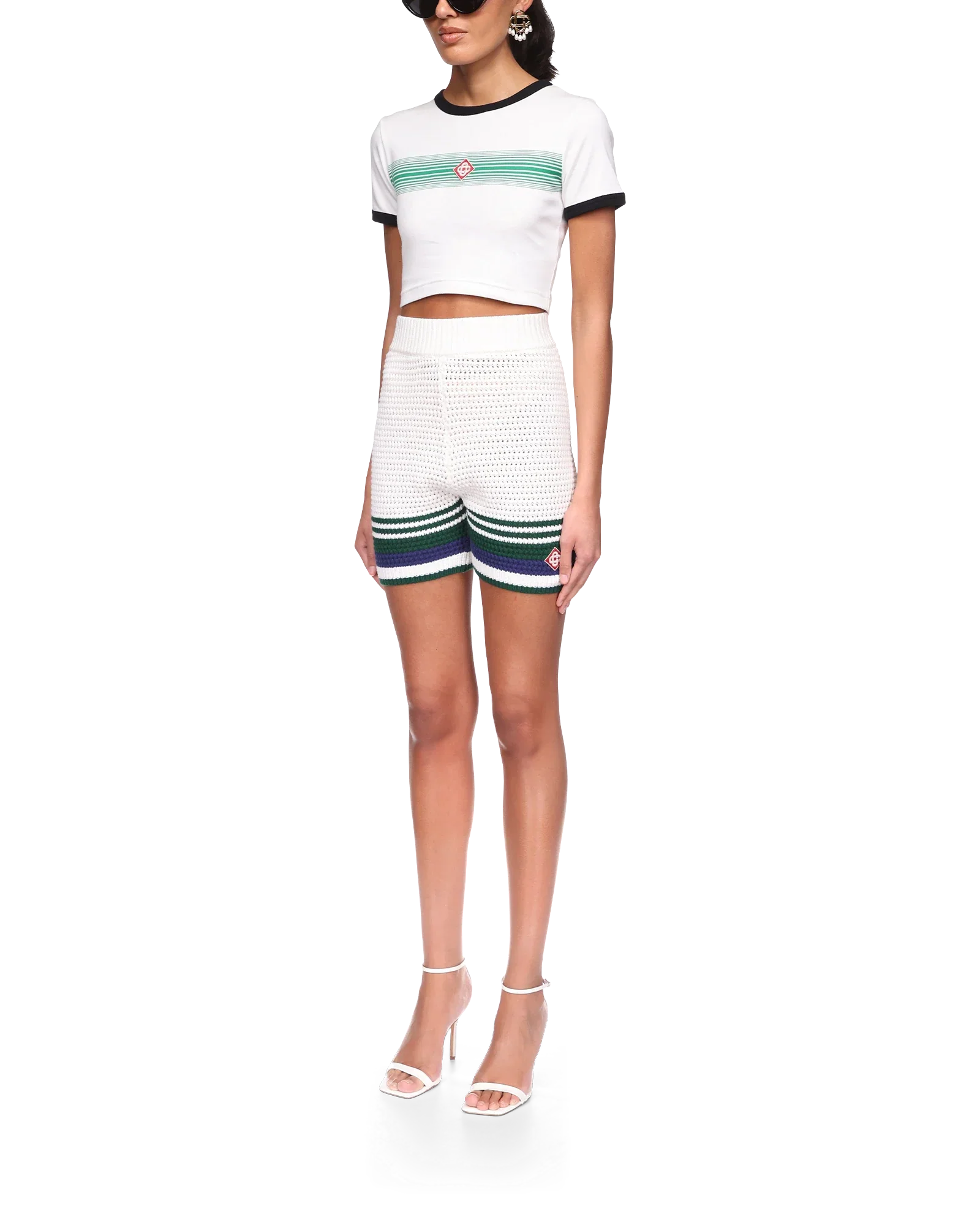 Tennis Crochet Shorts
