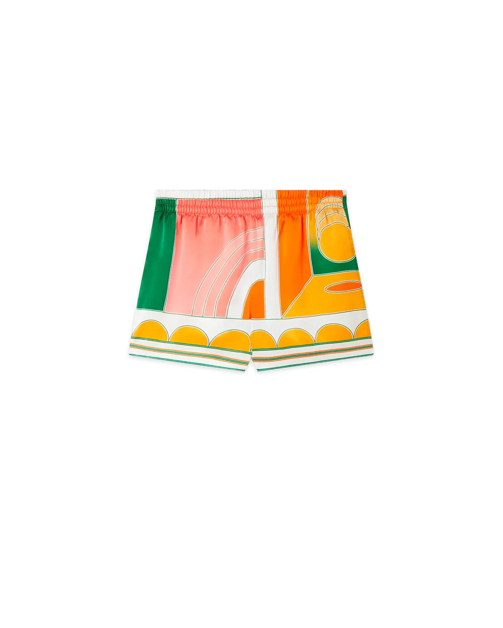 Summer Court Silk Shorts