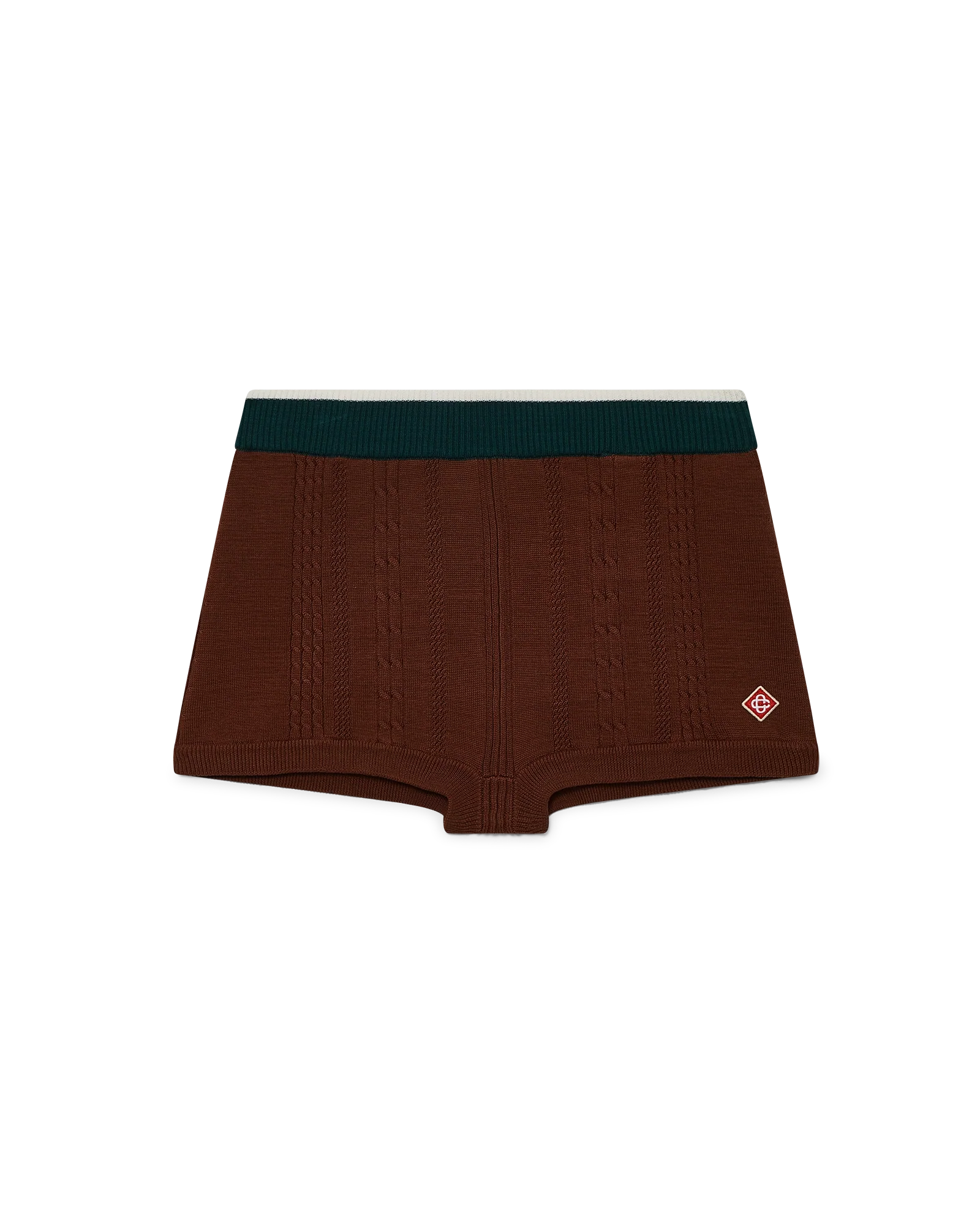Cable Knit Mini Shorts