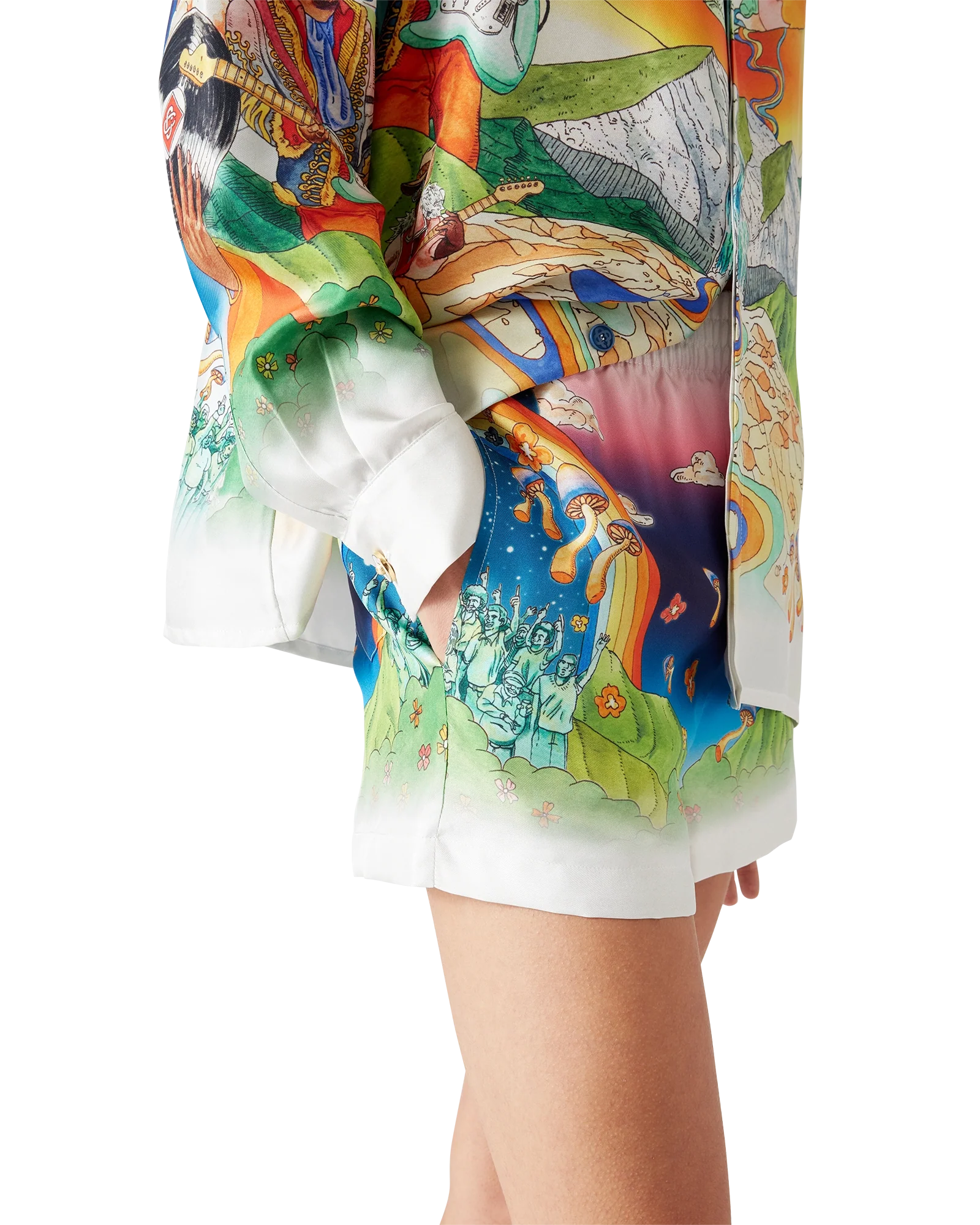 La Musique Silk Shorts