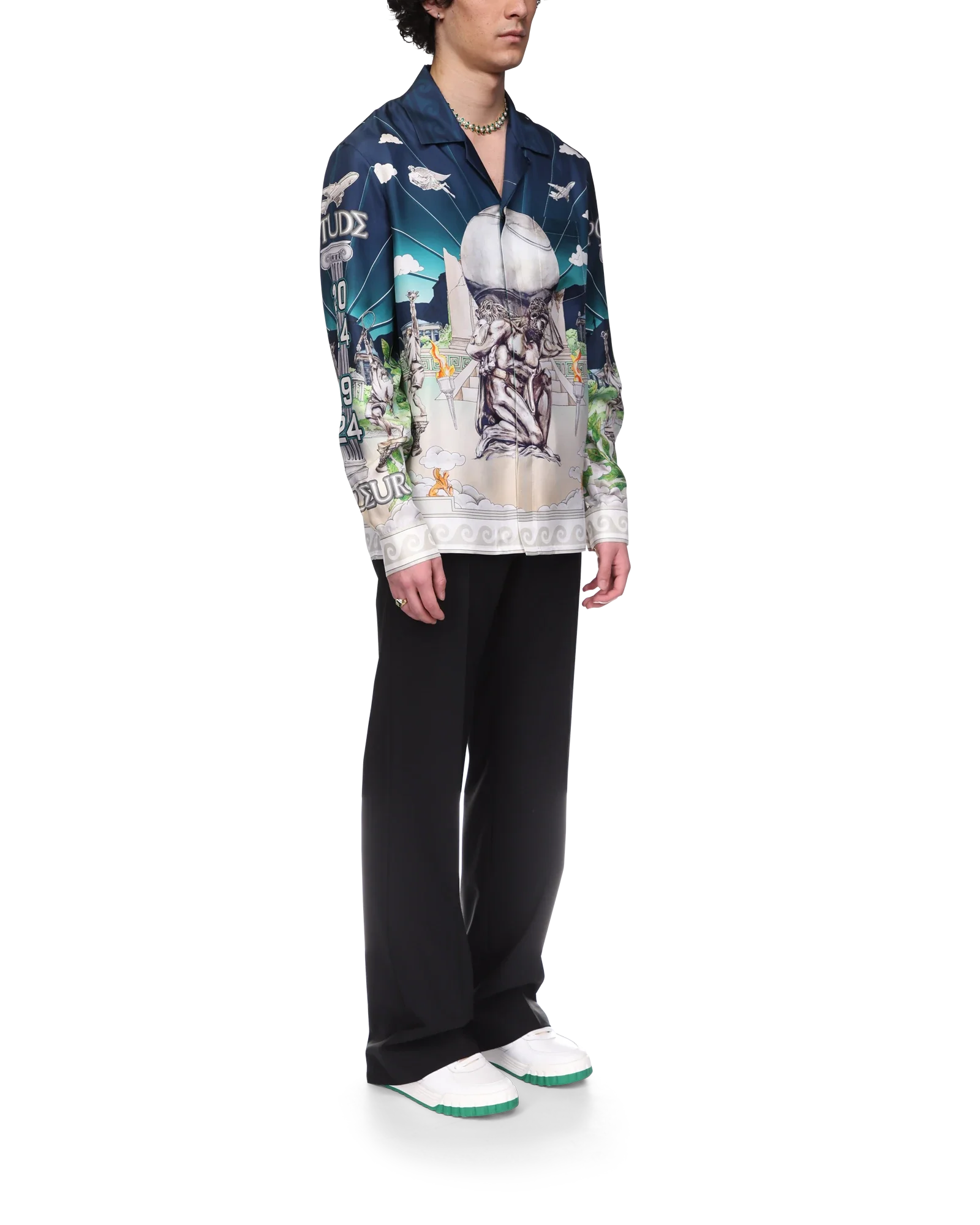 Le Temple Du Sport Silk Shirt